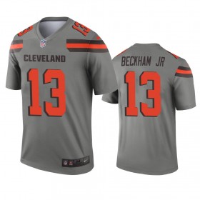Maillot Cleveland Browns Odell Beckham JR. 13 Gris Inverted Legend - Homme